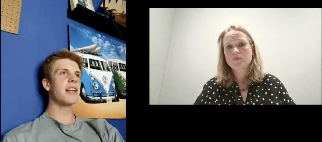 Terugblik webinar Stem van het kind, met een foto van Ricardo.